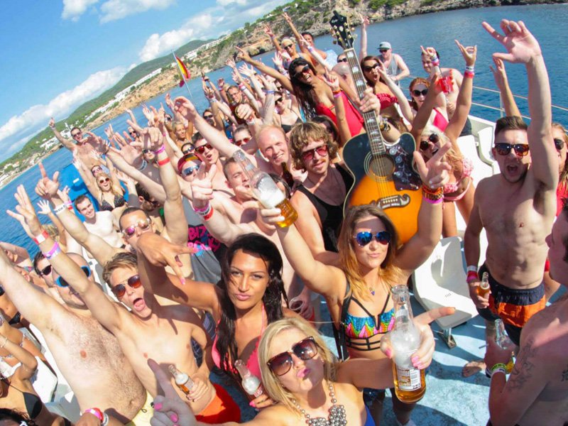 Boat Party in Barcelona